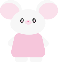 ねずみのキャラクター